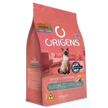 Imagem de Ração Origens Premium Especial para Gatos Sênior 7+ Castrado Sabor Sal