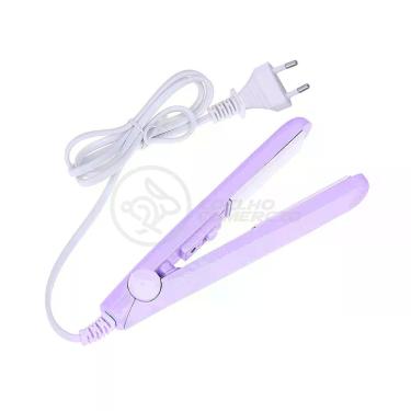 Imagem de Mini Chapinha Prancha 17Cm Bivolt 110|220V Profissional Roxo
