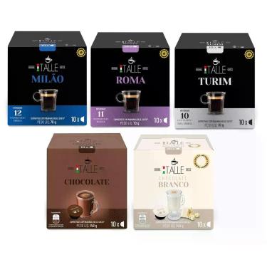 Imagem de Cafe Expresso Capsulas Dolce Gusto Lacteos Cafe Italle 50