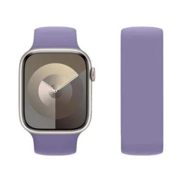 Imagem de Pulseira De Silicone Solo Loop Para Apple Watch De 44mm 45mm 46mm 49mm