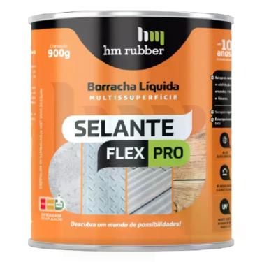Imagem de Selante flex pro 900ml cinza hm rubber