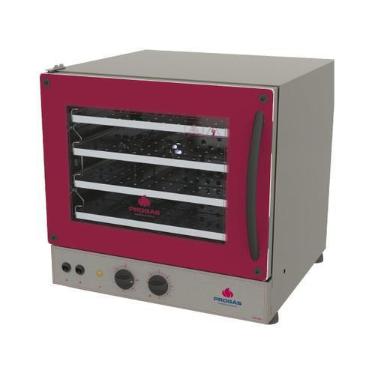 Imagem de Forno Turbo Elétrico 4 Assad Fast Oven Progás 220v Vermelho, 220V