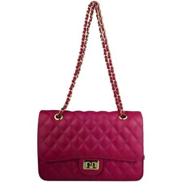 Imagem de Bolsa Feminina Scamboo Em Couro 1456 Rosa único