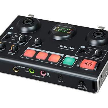 Imagem de Tascam Interface De Transmissão De Podcasting Usb Tascam Us-42 Ministudio Creator