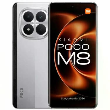 Imagem de Smartphone POCO M8 512GB 5G Processador Snapdragon 6 Gen 3 Tela Flow A