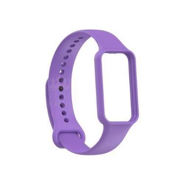 Imagem de Pulseira Silicone Esportiva Para Smartband Amazfit Band 7 - TechKing, 