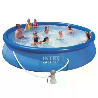 Imagem de Piscina Inflável Intex 5.621 Litros Com Bomba Filtrante 220v
