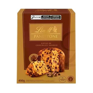 Imagem de Panettone Gotas de Chocolate Amargo Lindt - 400g