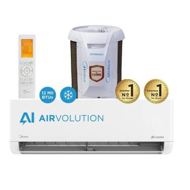 Imagem de Ar Condicionado 12000 Btus Split Hi Wall Inverter Midea Frio Ai Airvol