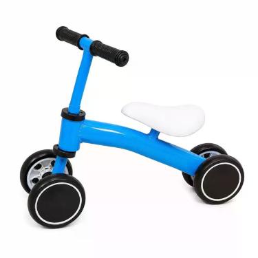 Imagem de Bicicleta Infantil De Equilíbrio Sem Pedal Azul Rosa Bebê 12 Meses - D