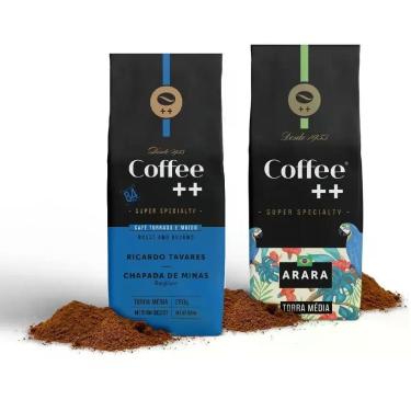 Imagem de Kit 2 Pacotes Café Especial Torrado e Moído Chapada de Minas e Arara C