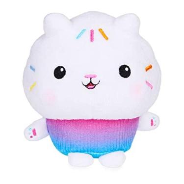 Imagem de Sunny Brinquedos Gabby's Dollhouse - Pelúcia Purr-Ific de 16cm - Cakey Cat Multicor, 1