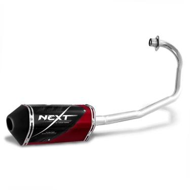 Imagem de Escapamento pro tork next titan 150 esd 2005/08, VERMELHO, Único