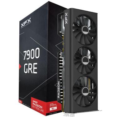 Imagem de AMD Radeon RX 7900 GRE 16GB GDDR6 256bits - XFX - RX-79GMERCB9