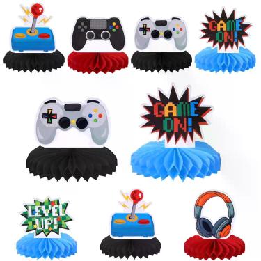 Imagem de Peça Central de Mesa ZHUOWEISM Game On - 6 Controllers GamePad