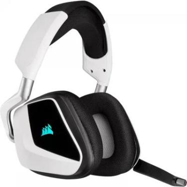 Imagem de Headset Gamer Corsair 7.1 Void RGB Elite, Sem Fio, White, Ca-9011202-na