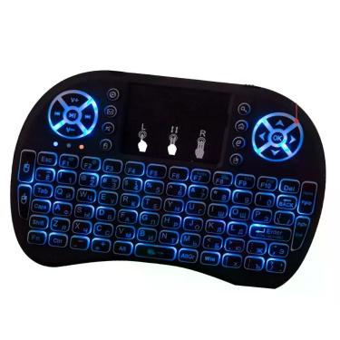 Imagem de Teclado Mini Com Controle Remoto E Mouse Ideal Tv E Notebook - Bellato