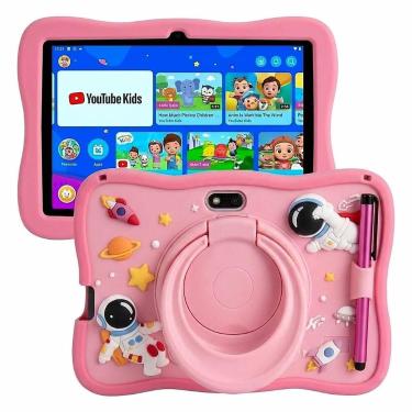 Imagem de Tablet Infantil Easytech D12 128GB Tela 7 Polegadas Wi-Fi Capa Temátic