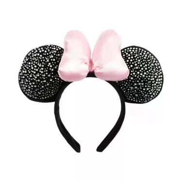 Imagem de Tiara De Orelhas Da Minnie Para Meninas, Tiara De Cosplay De Pelúcia C