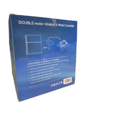 Imagem de Controle Compatível Com P4 Slim Pro PC Com Fio Alta Resposta - Premium