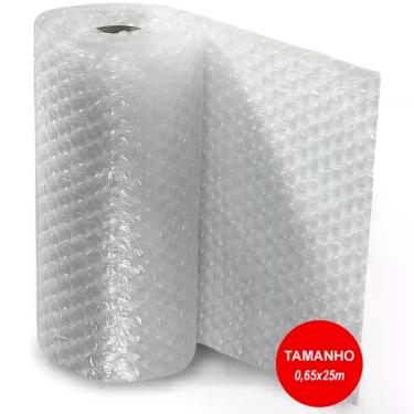 Imagem de Plastico Bolha Bobina 0,65 X 25 MT - Plastbolha