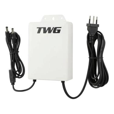 Imagem de Mini Nobreak Twg Tw-1650 Bilvolt - Saida 12v Bateria 3ah Branco