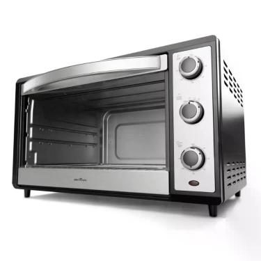 Imagem de Forno Elétrico de Bancada Britânia BFE62A 62L 1800W com Dupla Resistência Preto 110V