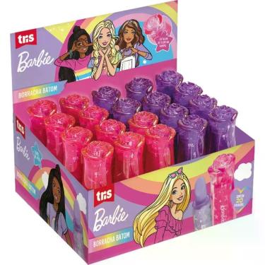 Imagem de Borracha Decorada Barbie Batom 2 Cores DP.C/20 - Summit