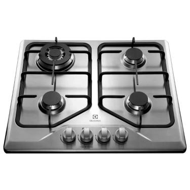 Imagem de Cooktop 4 Bocas À Gás Electrolux Gt60x Bivolt Inox, Prata, Bivolt