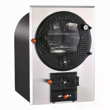 Imagem de Forno a Lenha de Embutir Inox Interno 100cm Frente Inox 1M Pizza Pão C