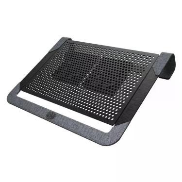 Imagem de Base para Notebook U2 Plus V2 2 Ventiladores Móveis 80mm Alumínio Preto Cooler Master