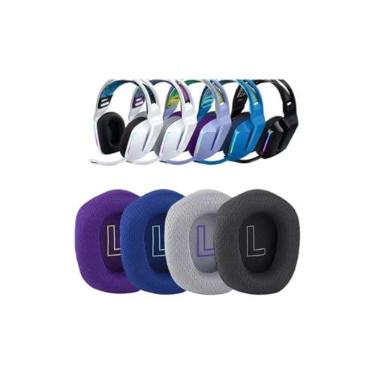 Imagem de Almofadas Para Headset Logitech G733 G335 G535 Espumas (Cinza)