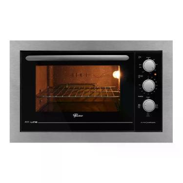 Imagem de Forno Elétrico Fischer de Embutir Fit Line 48 litros Inox, 110V