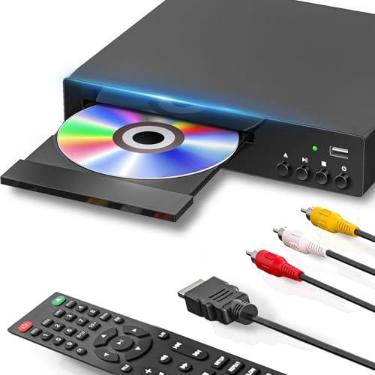 Imagem de Leitor de DVD para Smart TV, sem regiões, reprodutores de DVD para TV, HDMI