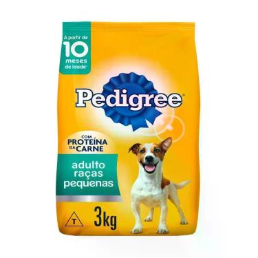 Imagem de Ração Pedigree para Cães Adultos de Porte Pequeno e Mini Sabor Carne e