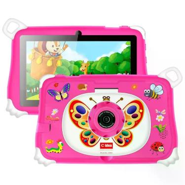 Imagem de Tablet Cidea CM86 Kids Tela 7" 8GB RAM 256GB Android com Controle Parental Rosa