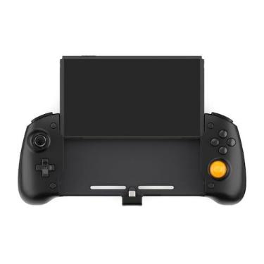 Imagem de Controlador de Interruptor para N-Switch/OLED, Substituição de Controlador de uma peça para N-Switch Pro Controler, Controlador de Remoto com Turbo Ajustável e Vibração de Motor Duplo