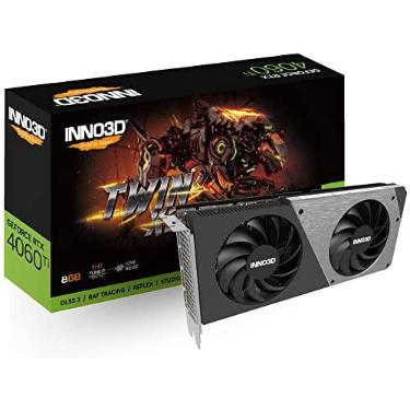 Imagem de PLACA DE VIDEO INNO3D GEFORCE RTX 4060 TI 8GB TWIN X2 8GB GDDR6 128-BIT N406T2-08D6-171153N – INNO3D