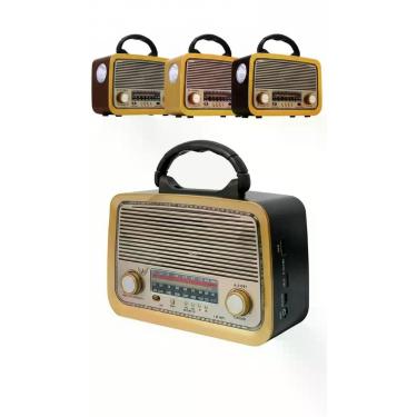 Imagem de Rádio Portátil Retro Bluetooth USB SD Aux Lanterna - Congratulations S
