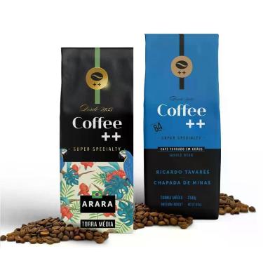 Imagem de Kit 2 Pacotes Café Especial em Grãos Chapada de Minas e Arara Coffee M