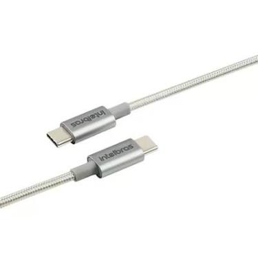 Imagem de Cabo USB-C, Intelbras Eucc15nb, 1.5m, Nylon, Branco