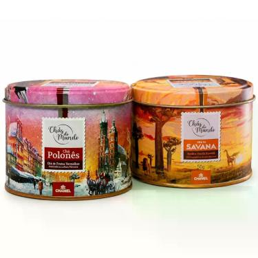 Imagem de Kit Chá da Savana e Chá Polonês Chamel - 50g cada
