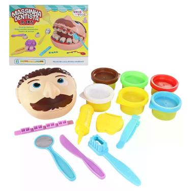 Imagem de Kit Massinha Dentista com 14 Peças - Toys & Toys