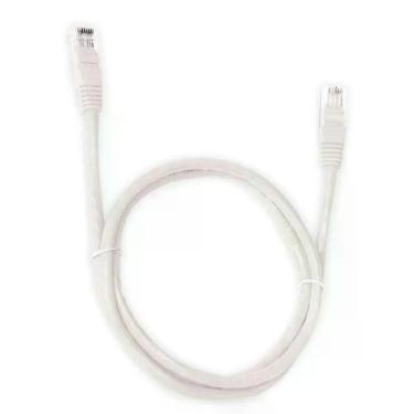 Imagem de Patch Cord PC-ETH6U100WH Conexão RJ45 Crimpagem Industrial Branco Plus Cable 10 METROS