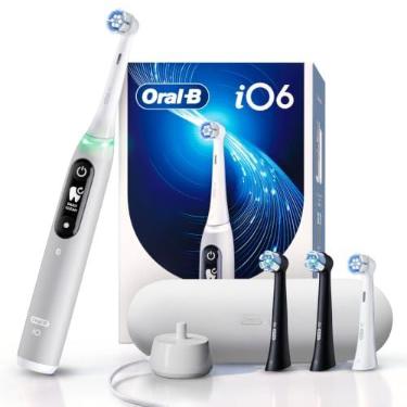 Imagem de ORAL-B Escova de Dente Elétrica iO6, Conexão App, Sensor de Pressão