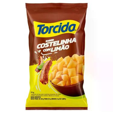 Imagem de Salgadinho de Trigo Torcida Costelinha com Limão 35g - Pepsico
