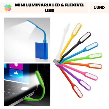 Imagem de Mini Luminária Flexível USB - YA Accessories, Sortido
