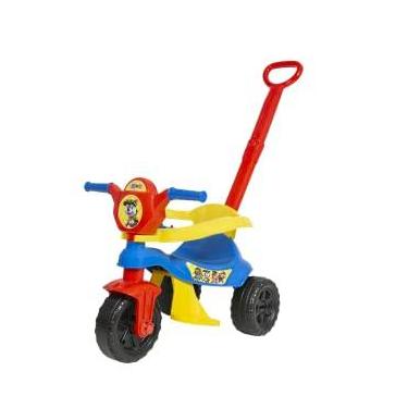Imagem de Kendy, Triciclo Infantil, Kemotoca BABY DOG AZUL, com Haste