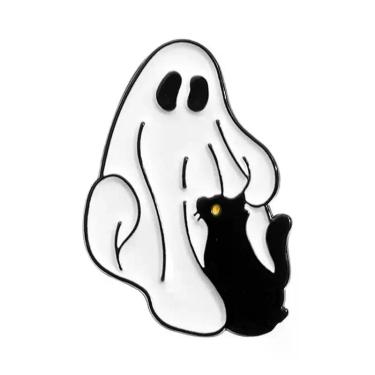 Imagem de Pins De Esmalte, Broches E Distintivos De Lapela Com Temas De Gato Fan