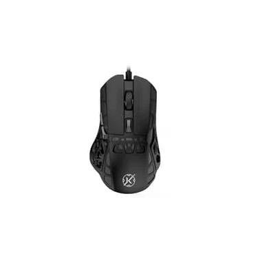 Imagem de Mouse Gamer Kalkan Draugr, RGB, 12400 DPI, PAW3327, Preto - KLK00009